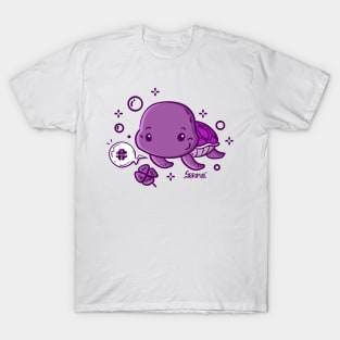 Purptle Patch - Fortune-Finding Purple Turtle T-Shirt